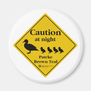 Pateke Zeichen-Magnet Magnet