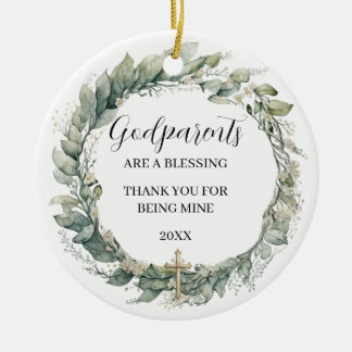 Paten Geschenk zum Aufbewahren Keramik Ornament