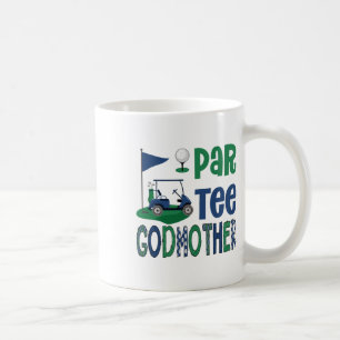 Patenschaft Golfliebhaberin Geburtstagsfeier Famil Kaffeetasse