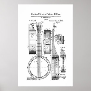 Patent - Banjo - Poster