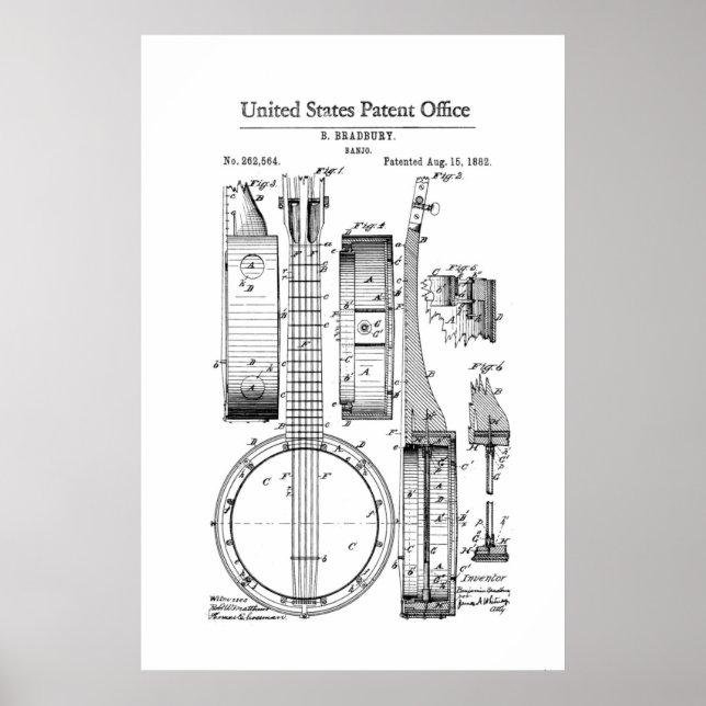 Patent - Banjo - Poster (Vorne)