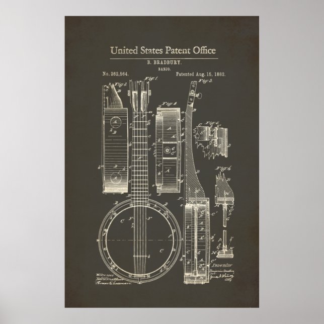 Patent - Banjo - Poster (Vorne)