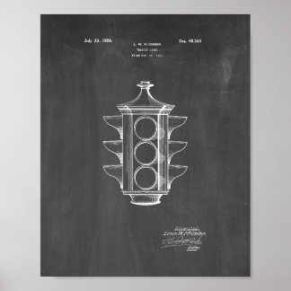 Patent für Verkehrsleichter - Zwischenablage Poster
