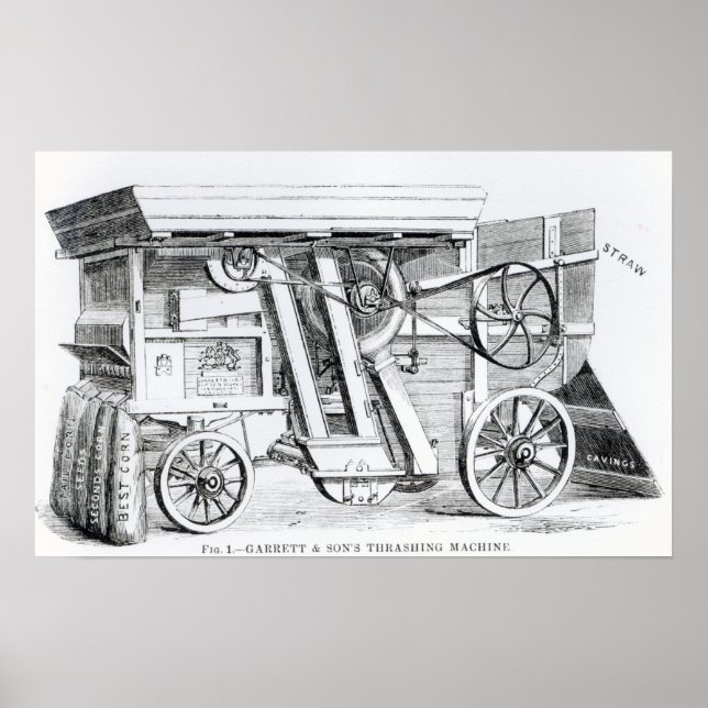 Patent Garrett and Sons kombinierte Drohung Poster (Vorne)