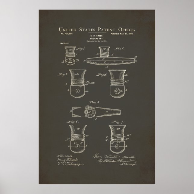 Patent - Kazoo - Poster (Vorne)