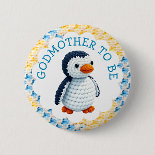 Patentante in spe   Baby-Party für einen Jungen Button