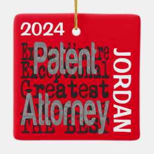 Patentanwalt Extraordinär CUSTOM Keramikornament
