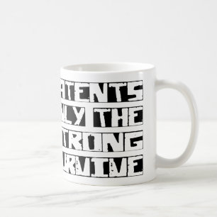 Patente überleben kaffeetasse