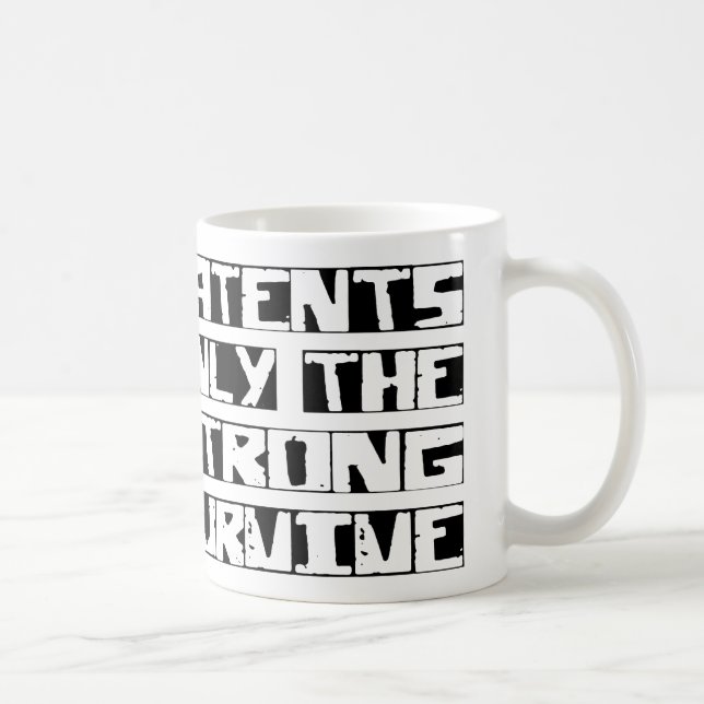 Patente überleben kaffeetasse (Rechts)