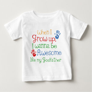 Patentkind-Geschenk-fantastischer Pate Baby T-shirt