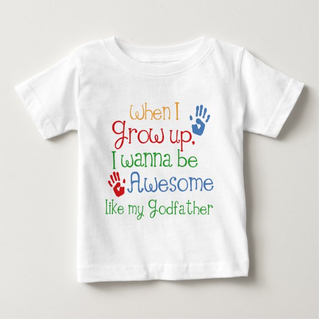 Patentkind-Geschenk-fantastischer Pate Baby T-shirt (Vorderseite)