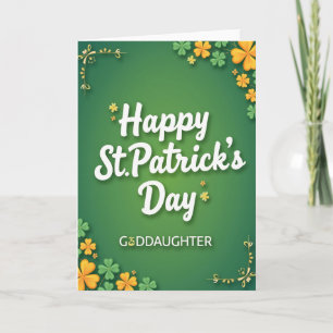 Patentochter Faux Gold Folienkarte Karte