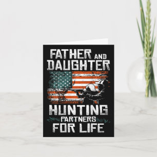 Pater Daughter Jagdpartner - Amerikanische Flagge Karte