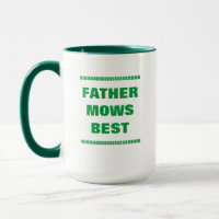 Pater Mows Best Coffee Tasse