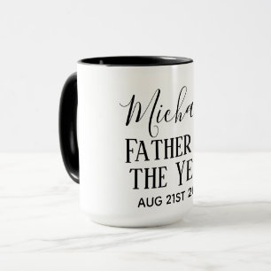 Pater of the YEAR VATER Husband Man CUSTOPM TEXT Tasse