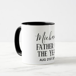 Pater of the YEAR VATER Husband Man CUSTOPM TEXT Tasse