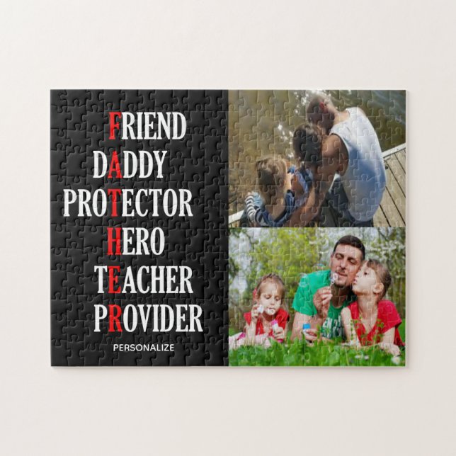 Pater Personalisiert Jigsaw Puzzle (Horizontal)