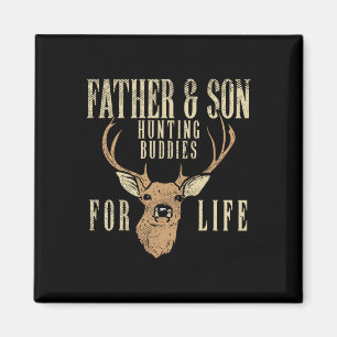 Pater Son Jagd Buddies Matching Jäger Vater Männer Magnet