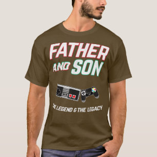 Pater und Son Matching Outfit Gamer Video Gaming F T-Shirt