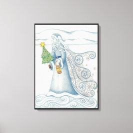 Pater Winter Wrapped Canvas Print Leinwanddruck
