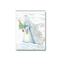 Pater Winter Wrapped Canvas Print