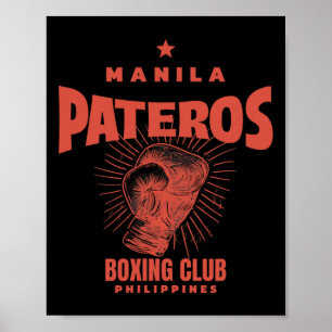 Pateros Manila Boxing Club Philippinen - Boxing Poster