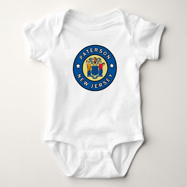 Paterson New Jersey Baby Strampler (Vorderseite)