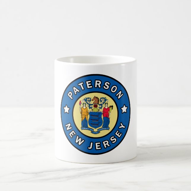 Paterson New Jersey Kaffeetasse (Mittel)