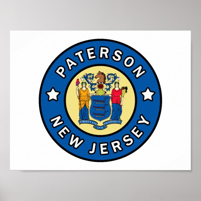 Paterson New Jersey Poster (Vorne)