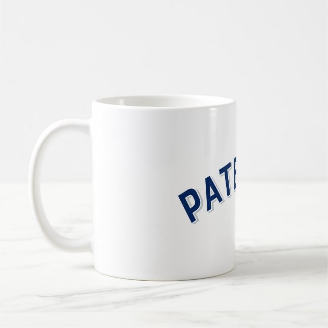 Paterson, New Jersey Vintag Arch Kaffeetasse (Links)