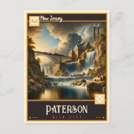 Paterson, New Jersey | VINTAG Postkarte