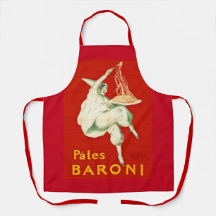 Pates Baroni Cappiello Vintage Werbung Schürze