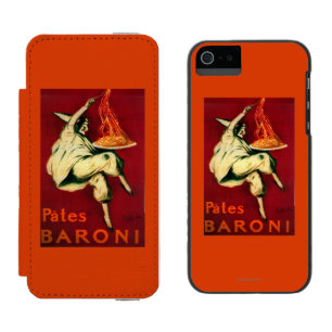 Pates Baroni Vintage Plakat Europa Incipio Watson™ iPhone 5 Geldbörsen Hülle