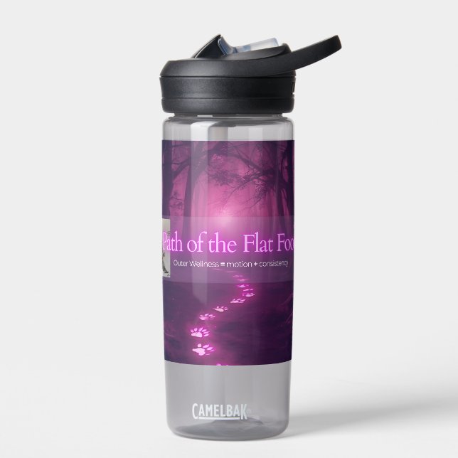 Path of the Flat Foot water bottle Trinkflasche (Links)