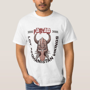 Pathan Afghanistan T-Shirt Pashtun Stolz Bekleid