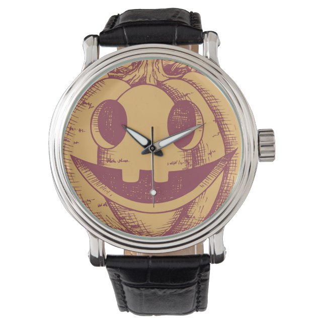 Pathetic Pumpkins Watch Armbanduhr (Vorderseite)