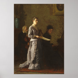 Pathetic Song - Thomas Eakins Fine Art Poster