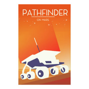 Pathfinder in Mars Art Fotodruck
