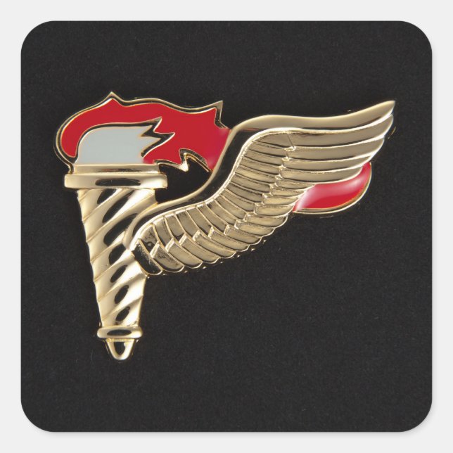 Pathfinder Quadratischer Aufkleber (Vorderseite)