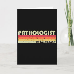 Pathologe Lustiger Berufstitel Profession Geburtst Karte
