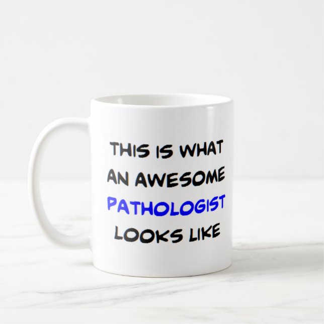 Pathologe, phantastisch kaffeetasse (Links)