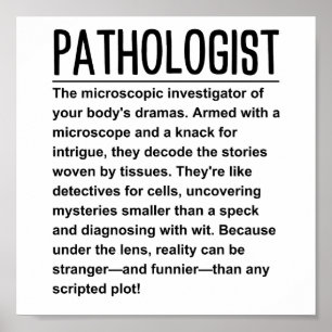 Pathologe Poster