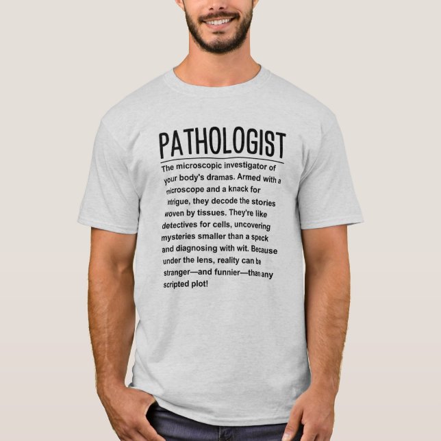Pathologe T-Shirt (Vorderseite)