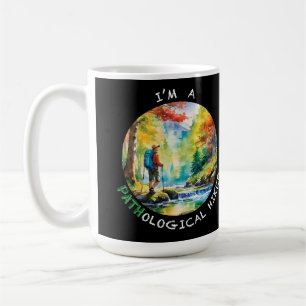 Pathologische Wanderung Kaffeetasse