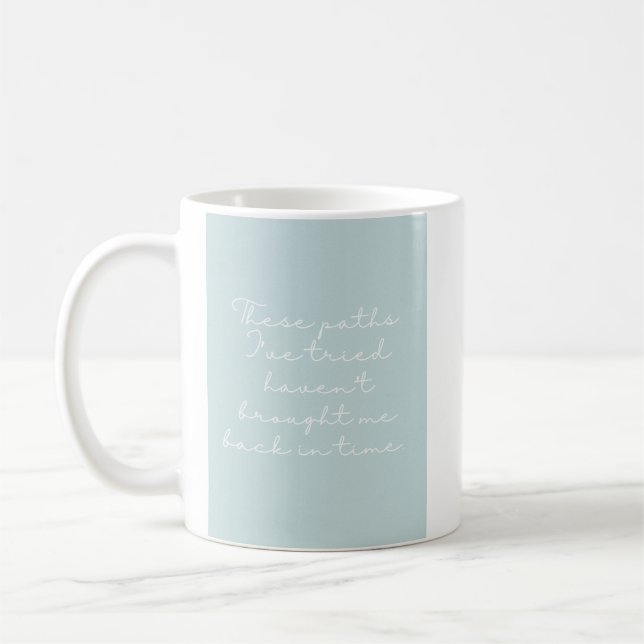 Paths Poetry Tasse (Links)