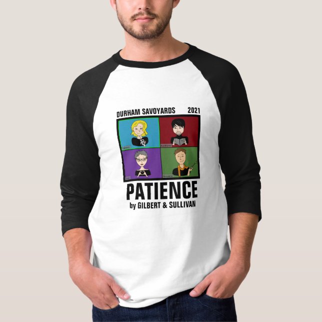 Patience 2021 T - Shirt (weiß) (Vorderseite)