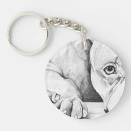 Patient Gewartet (Herzklopfen) Schlüsselanhänger