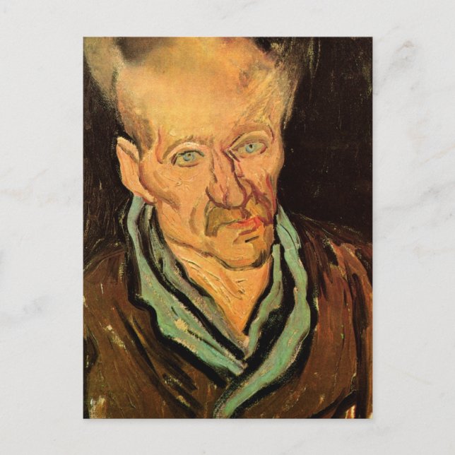 Patient im Saint-Paul Hospital von Vincent van Gog Postkarte (Vorderseite)