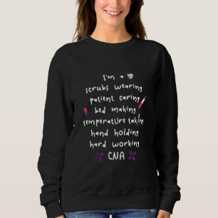 Patient Kümmre Cna Nurse Nursing Worker Hospital Sweatshirt