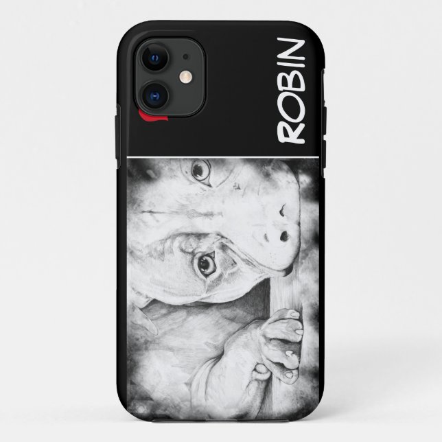 Patient mit rotem Herzen Gewartet Case-Mate iPhone Hülle (Rückseite)